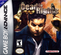 Dead to Rights GameBoy Advance  box art